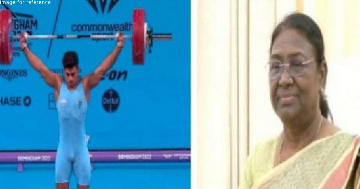 President Murmu lauds Achinta Sheuli over his gold medal lift at CWG